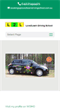 Mobile Screenshot of love2learndrivingschool.com.au